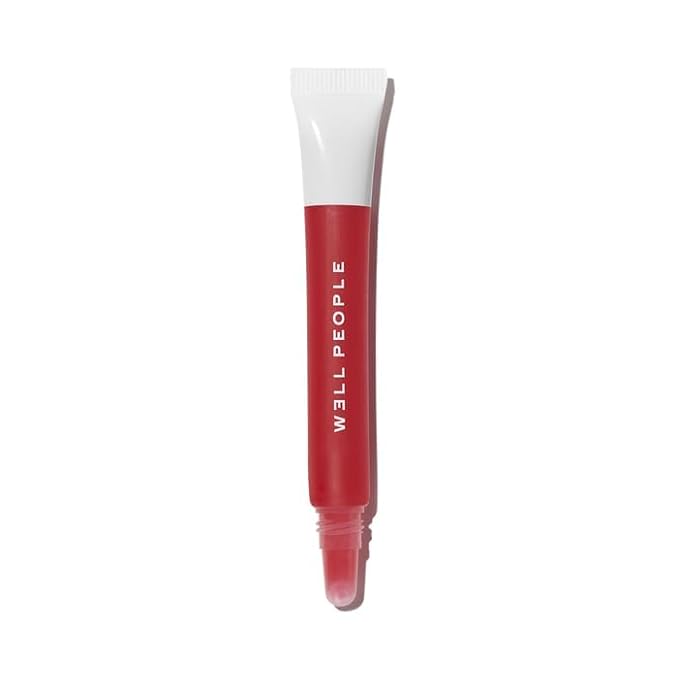 WELL PEOPLE - Lip Nurture Hydrating Balm | Plant-Based, Cruelty-Free (Raspberry, 0.28 oz | 8.2 g)-Velvo Beauty