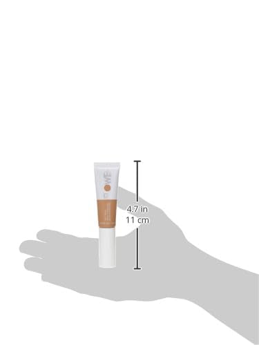 FLOWER BEAUTY By Drew Barrymore Get Real Serum Concealer - Brightens Skin + Blurs Blemishes - Hydrating Serum- Deep-Velvo Beauty