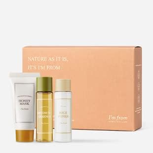 [I'm from] Miniature Set, Rice Toner, Mugwort Essence, Honey mask, Gifts for Women, Travel Essentials, Stocking Stuffers-Velvo Beauty