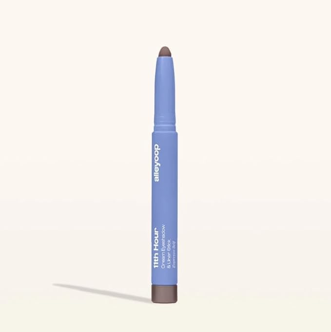 ALLEYOOP 11th Hour Cream Eye Shadow Sticks - Espresso Self (Matte) - Award-winning Eyeshadow Stick - Smudge-Proof and Crease Proof for Over 11 Hours - Easy-To-Apply and Compact for Travel, 0.05 Oz-Velvo Beauty
