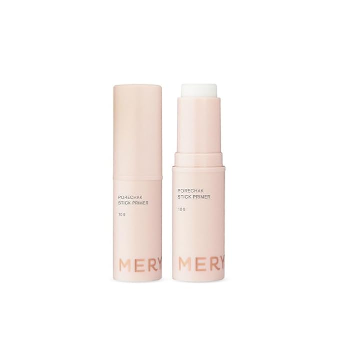 MERYTHOD PORE-CHAK Stick Primer Erasing Mattifying Hard Primer Stick, Filttered Effect, Easy Stick Type, Uneven&Pore Cover 0.4oz-Velvo Beauty