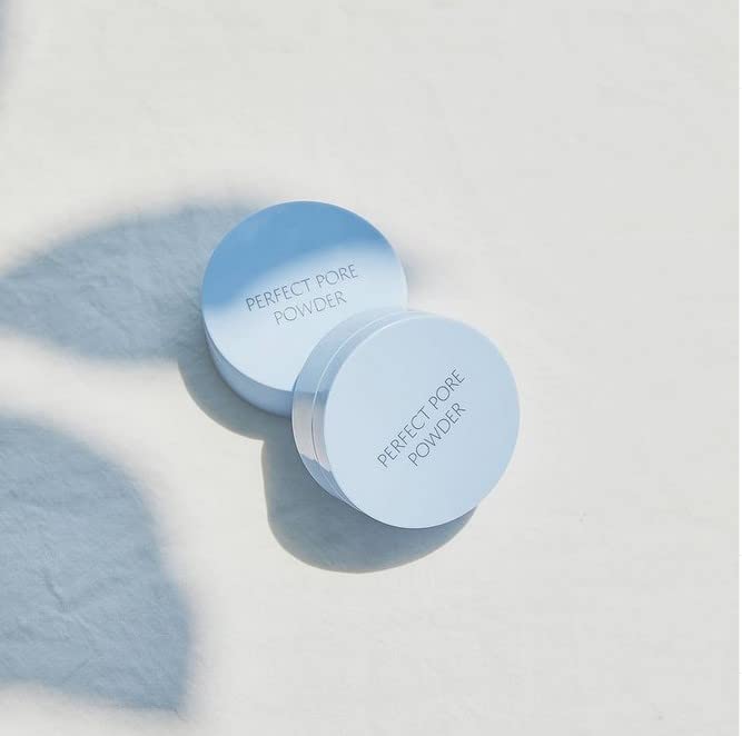 THESAEM Saemmul Perfect Pore Powder - Oil & Sebum Control Long Lasting Silky Face, Skin Soothing & Purifying with Green Tea Water and Tea Tree Extract, 0.18oz-Velvo Beauty