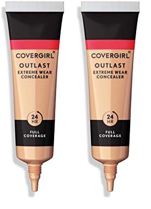 COVERGIRL Outlast Extreme Wear Concealer, Ivory 805 (Pack of 2)-Velvo Beauty