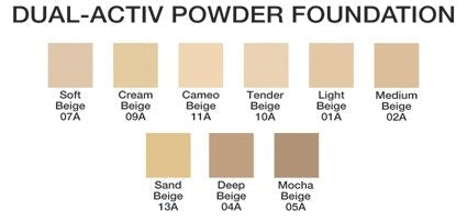 Jolie Dual-Activ Matte Finish Pressed Powder Foundation (Cream Beige)-Velvo Beauty