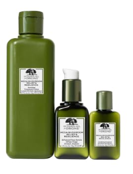 Origins Calm & Steady Mega-Mushroom Essentials To Soothe & Strengthen-Velvo Beauty