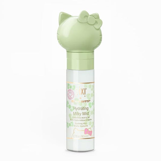 Pixi Beauty + Hello Kitty Milky Mist 2.70 Fl Oz | Hydrating Moisturizer for Dry Skin | Infused with Hyaluronic Acid-Velvo Beauty