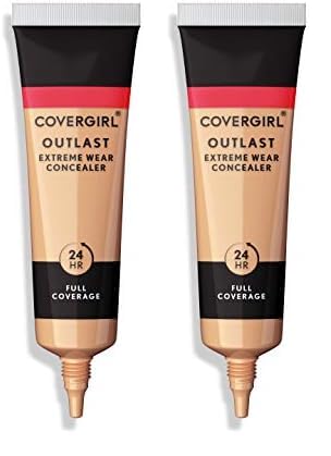 COVERGIRL Outlast Extreme Wear Concealer, Classic Ivory 810 (Pack of 2)-Velvo Beauty