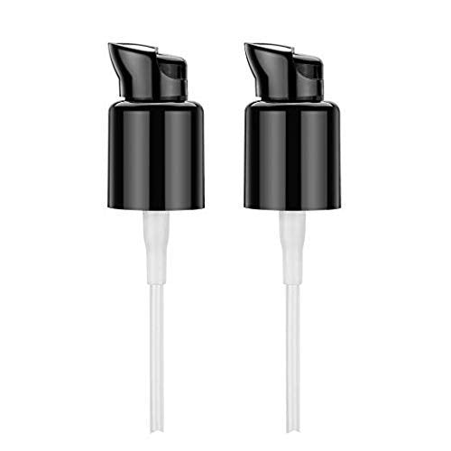 2pcs Replacement Pump for Bottle Compatible with Both Mac and Double Wear(Black)-Velvo Beauty