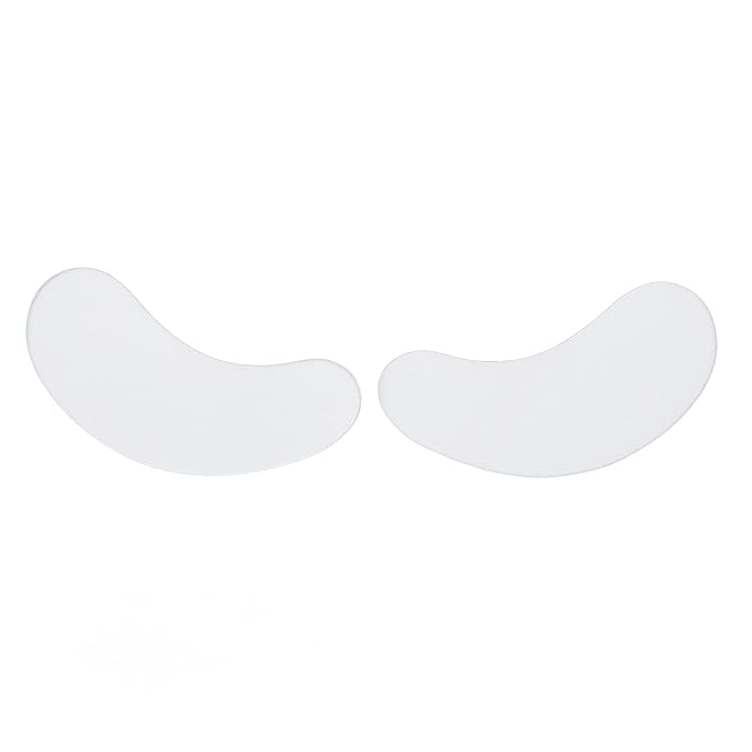 50pcs Eyelash Pads, Gel Lash Pads Under Eye Hydrogel Eye Pads for Eyelash Design, Individual Packing Eyelash Patch for Woman Beauty-Velvo Beauty