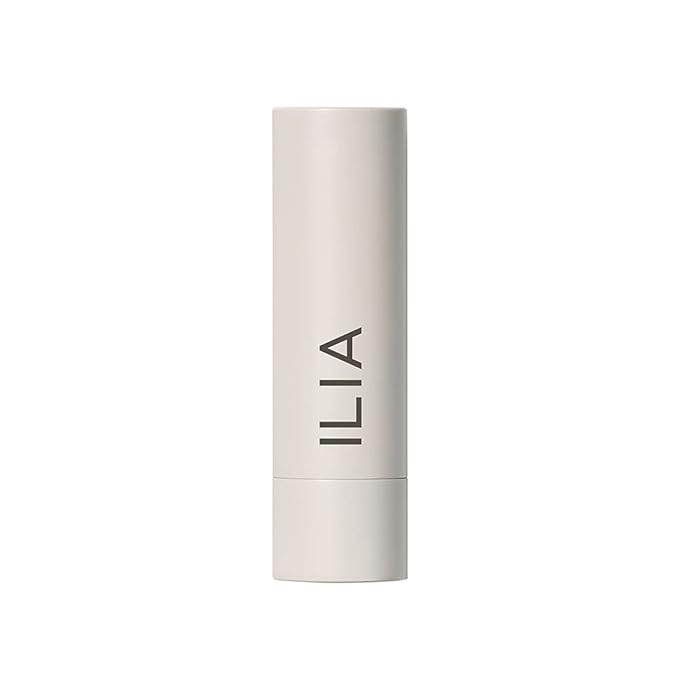 ILIA - Balmy Tint Hydrating Lip Balm | Non-Toxic, Cruelty-Free, Moisturizing + Sheer, Buildable Lip Color (Faded, 0.15 oz | 4.4 g)-Velvo Beauty
