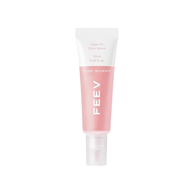 [FEEV] Hyperfit Color Serum Liquid Blush (Mini) #Pink Bunny, 0.3 fl oz (10 ml)-Velvo Beauty