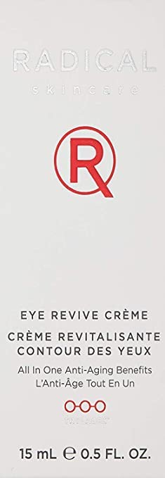 Radical Skincare Eye Revive Creme - 4 in1 Anti-Aging Solution Combats Wrinkles, Dark Circles, Puffiness, & Fine Lines - For All Skin Types Including Sensitive Skin - Paraben Free (0.5 Fl Oz, 2 Pack)-Velvo Beauty