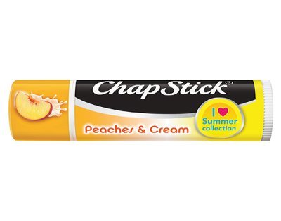 ChapStick Summer Collection Peaches& Cream, 0.15 oz (Pack of 2)-Velvo Beauty