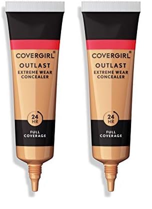 COVERGIRL Outlast Extreme Wear Concealer, Soft Honey 855 (Pack of 2)-Velvo Beauty