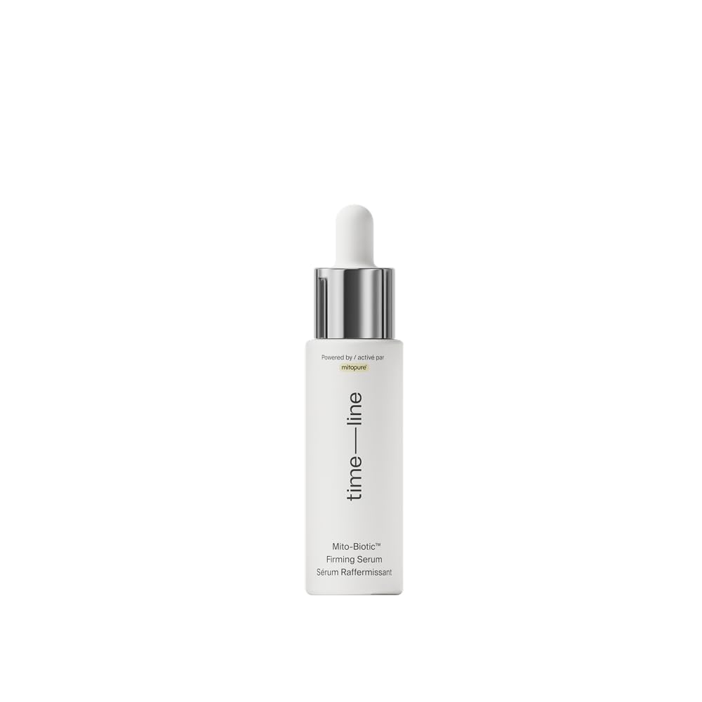 Timeline Mito-Biotic™ Travel Size Firming Serum Anti-Aging Treatment With Antioxidants - Lifting, Brightening, Hydrating & Wrinkle Reducing For All Skin Types - .5mL-Velvo Beauty