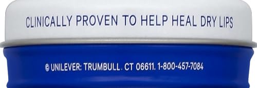 Vaseline Lip Therapy Lip Balm Tin, Original, 0.6 oz-Velvo Beauty