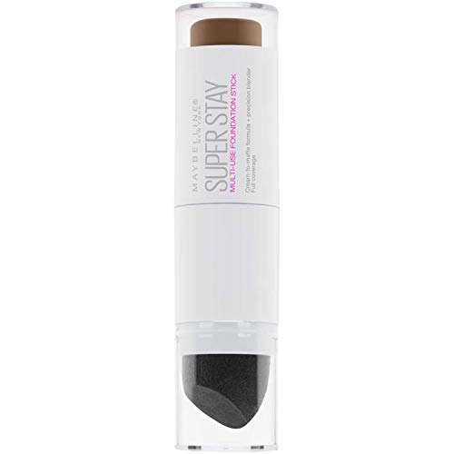 Maybelline New York Super Stay Foundation Stick for Normal To Oily Skin, Deep Bronze, 0.25 Ounce-Velvo Beauty
