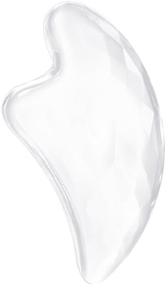 Gua Sha Facial Tools Transparent Natural Resin Face Massage Tool for Body Gua Sha Lymphatic Drainage Massager Fascia Blaster Cellulite Remove Skin Care, Relieve Muscle Tension and Jawline Sculpting-Velvo Beauty