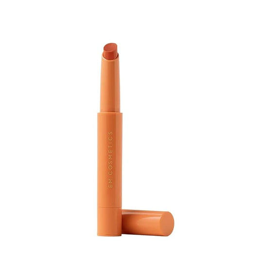 EM COSMETICS Lip Cushion Tinted Lip Luminizer, Tinted Lip Balm, 1.6 g/0.05 oz (Faded Clementine)-Velvo Beauty