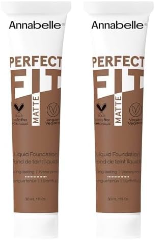 Annabelle Perfect Fit Foundation, Chestnut, 1 Ounce (Pack of 2)-Velvo Beauty