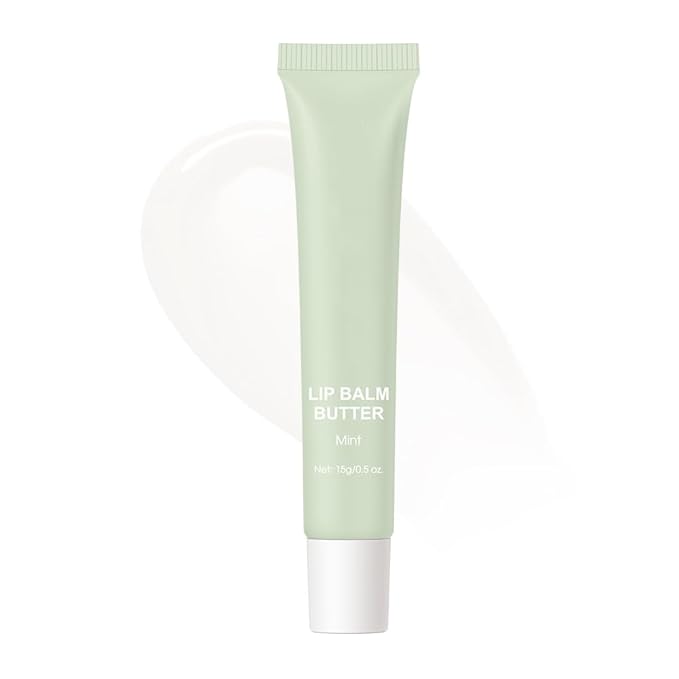 Summer Butter Lip Balm, Moisturizing Hydrating Natural Lip Care, Rich in Nutrients for Soft Smooth Lips (Mint)-Velvo Beauty