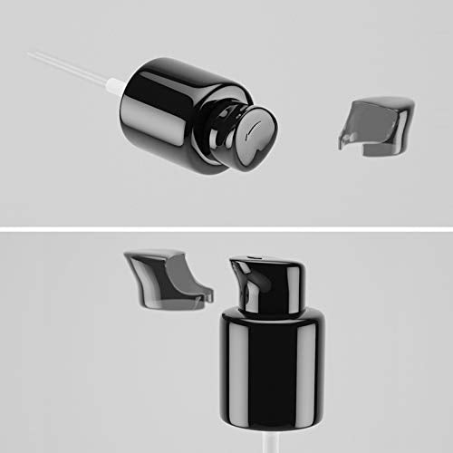 Chris.W 2Pack Foundation Pump for MAC Studio Fix Fluid Foundation(Black)-Velvo Beauty