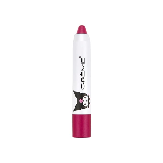 The Crème Shop Kuromi Hello Lippy Tinted Moisturizing Lip Balm, Korean Lip Tint - Angelic Rose-Velvo Beauty