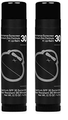 Sun Bum Signature SPF 30 Sunscreen Lip Balm | Vegan and Cruelty Free Broad Spectrum Water Resistant Chapstick with UVA/UVB Protection | .15 oz, Clear (Pack of 2)-Velvo Beauty