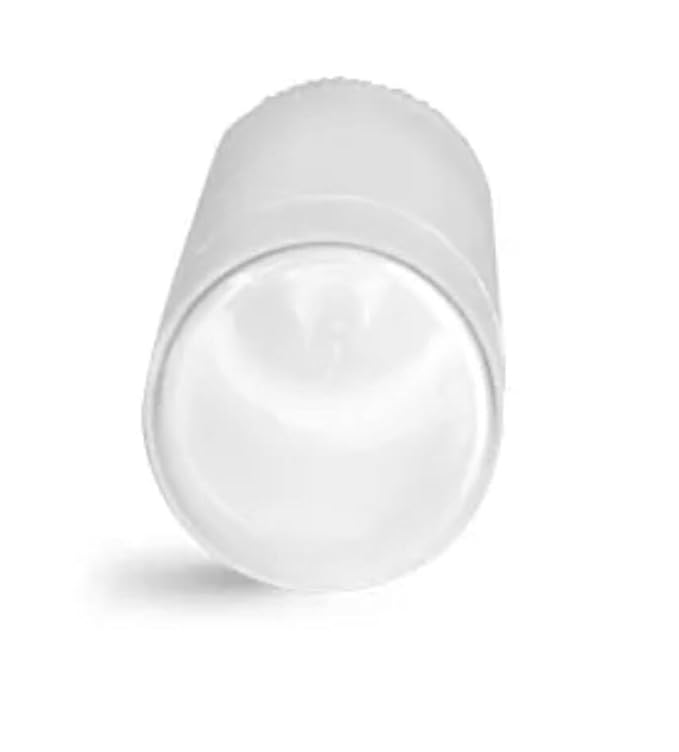 144 Natural Plastic Empty Lip Balm Tubes with Natural Friction Fit Caps by SKS Bottle & Packaging, 0.15 oz tubes - Bulk Lip Balm Containers for DIY Lip Care, Lip Balm Making, and Lip Balm Crafting-Velvo Beauty