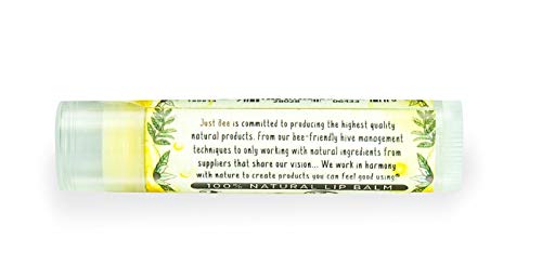 100% Natural Beeswax Lip Balm with Organic Oils (Sweet Honey, 4 pack)-Velvo Beauty