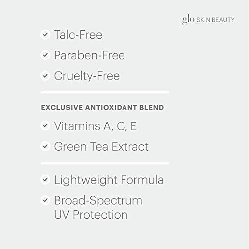 Glo Skin Beauty Luminous Liquid Mineral Foundation Makeup with SPF 18 (Caramel) - Improves Uneven Skin Tone, Smooths & Corrects Imperfections, Sheer to Medium Coverage, Dewy Finish-Velvo Beauty