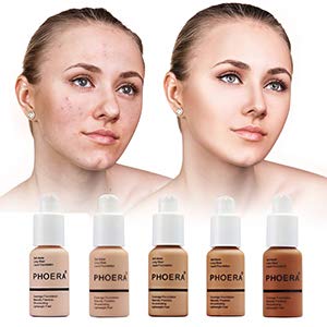 PHOERA Foundation, Flawless Soft Matte Liquid Foundation Makeup for Women.(104# Buff Beige)-Velvo Beauty