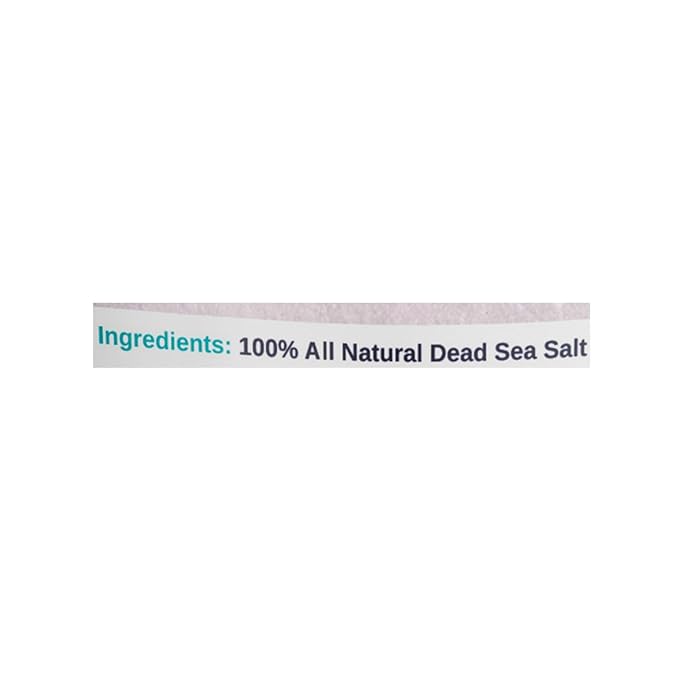 Natural Elephant Dead Sea Bath Salt | 1 Pound Bag (16oz) | 100% Natural and Pure| Fine Grain | Ideal for Baths and Soaks-Velvo Beauty