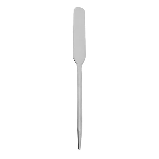 Stainless Steel Makeup Spatula for Professional, Makeup Spatula Ergonomic Nail Art Stirring Tool Facial Mixing Stick Makeup Artist Makeup Tool Beauty Spatula Nail Art Makeup Stirring Rod-Velvo Beauty