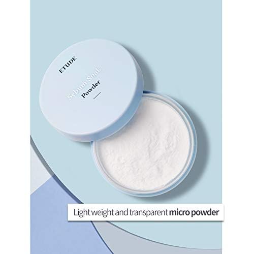 ETUDE Sebum Soak Powder 5g (23AD) | Makeup Powder for Oily Face with Sebum Control, Soft Skin Effect and Matte Finish | Flawless Long-Lasting Make up | Kbeauty-Velvo Beauty
