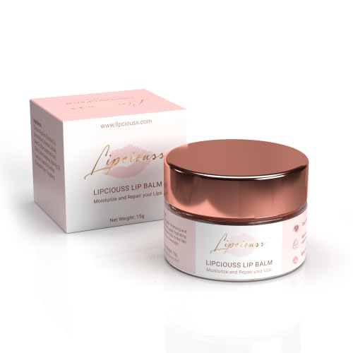 Lip Balm for Hydration, Coconut Oil, Beeswax, Rosehip Oil, Minerals, Overnight Treatment-Velvo Beauty