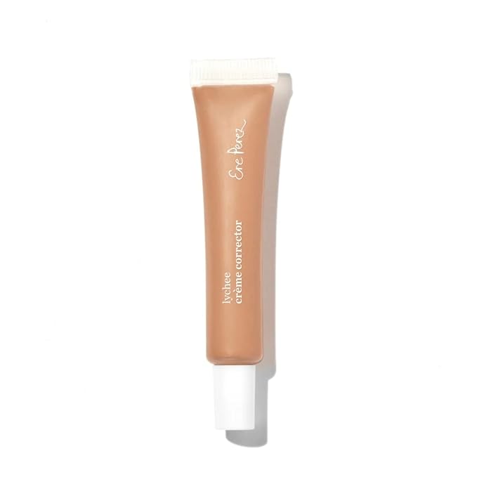 Ere Perez - Natural Lychee Crème Corrector | Vegan, Cruelty-Free, Clean Beauty (Seis – Cool Toffee, 0.33 oz | 10 ml)-Velvo Beauty