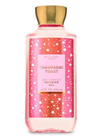Bath & Body Works - Champagne Toast - Daily Trio - Shower Gel, Fine Fragrance Mist & Super Smooth Body Lotion (Packaging Varies)-Velvo Beauty