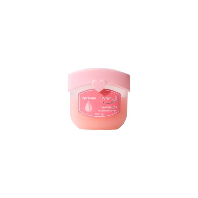 Moisturizing Lip Balm - Pink Flower Lips, 1 Count (Pack of 1)-Velvo Beauty