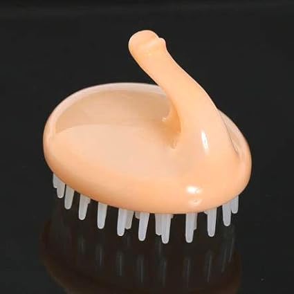 Hair Scalp Massage Shampoo Brush Massager (Assort Color_2 Pack)-Velvo Beauty