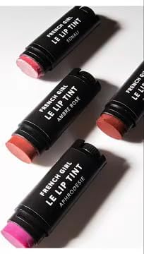 French Girl Le Lip Tint - Moisturizing & Hydrating Lip Balm for Sheer, Buildable Coverage & Shine, Clean Formula, Organic Ingredients, Vegan & Cruelty-Free-Velvo Beauty