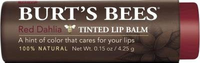 Burt's Bees Red Dahlia Tinted Lip Balm (Pack of 4)-Velvo Beauty