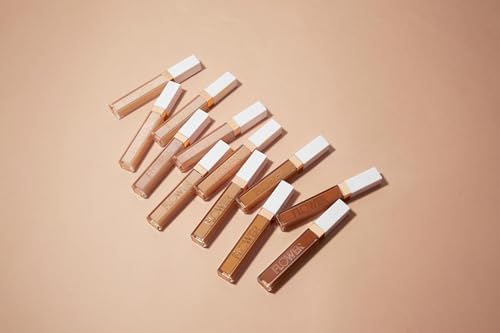 FLOWER BEAUTY By Drew Barrymore Light Illusion Full Coverage Concealer - Diffuse Dark Under Eye Circles + Blurs Blemishes - Weightless Formula + Crease Proof Makeup (Vanilla)-Velvo Beauty