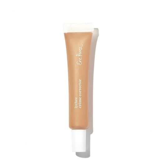 Ere Perez - Natural Lychee Crème Corrector | Vegan, Cruelty-Free, Clean Beauty (Cinco – Golden Pecan, 0.33 oz | 10 ml)-Velvo Beauty