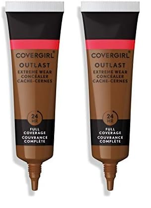 COVERGIRL Outlast Extreme Wear Concealer, Cappuccino 880 (Pack of 2)-Velvo Beauty