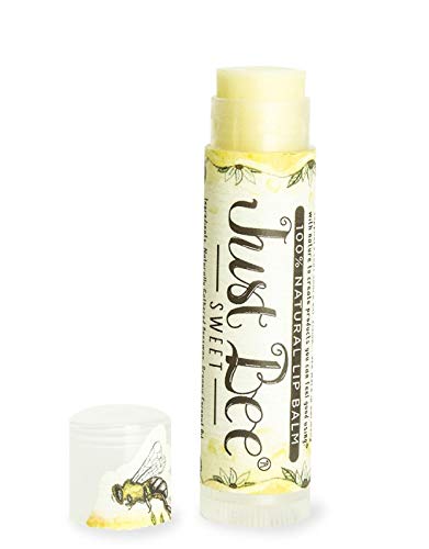 100% Natural Beeswax Lip Balm with Organic Oils (Sweet Honey, 4 pack)-Velvo Beauty