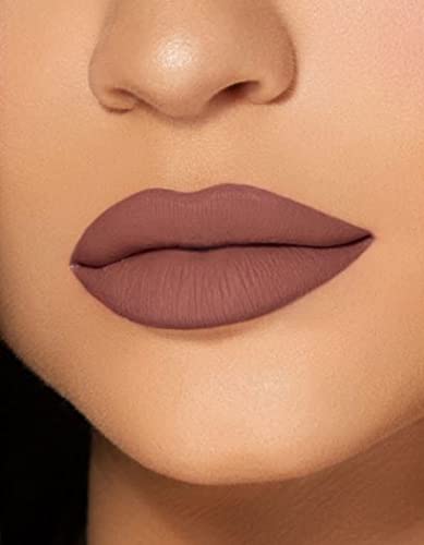 Kylie Jenner Lip Kit like Gloss Matte Liquid Lipsticks Sets With Matte Lipgloss & Lipliner Kylie Jenner Lipstick Kylie Lip Kit (Dolce K)-Velvo Beauty