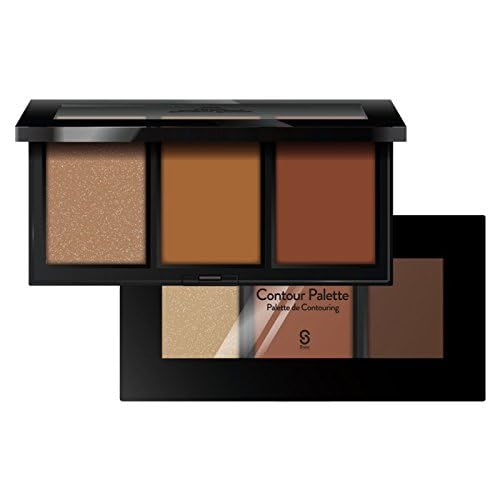 Sistar Shimmer Contour Palettes Define Natural Depth Lighten Darken Shading Bronzing And Highlighting-Velvo Beauty