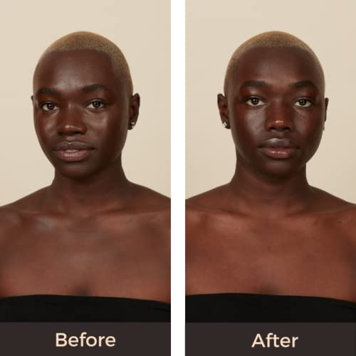 Monika Blunder Beauty - All-In-One Foundation/Concealer, Deep Dark Neutral/Warm Undertones, 10 - Zehn, 0.62 oz-Velvo Beauty