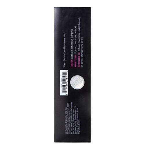 Sigma Beauty 4DHD Kabuki Brush – Pyramid-Shaped Kabuki Makeup Brush for Blending Concealer and Powder on Spots, Scars, Crevices and Under Eye - Offers Precise Application & Detailed Coverage-Velvo Beauty